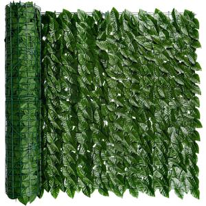 iCover Artificial Ivy Privacy Screen for Fence, 59x157in Strengthened Joint Prevent Leaves Falling Off, Faux Hedge Panels Greenery Vines, Decorative Fences for Outdoor, Garden
