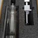 Sink Soap Dispenser for Kitchen Sink (Chrome), All Brass Built-in and Refill from Top Design,Metal Hand Soap & Dish Soap Copper Pump