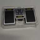 Donner Bluetooth Page Turner Pedal for Tablets and Phones Rechargeable Wireless Foot Pedal, Silver 
