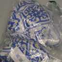 Dining Chair Back Covers Blue Dining Chair Slipcovers 4 Pcs Stretchable Soft Seat Covers Washable Chairs Slipcovers for Home Kitchen Hotel 20 x 19 Inch