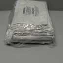 Guken Cream Linen Blackout Curtains 84 Inch Length 2 Panels Set for Living Room Bedroom Back Tab Thermal Insulated 100% Black Out Linen Drapes Room Darkening Window Curtains Ivory Natural