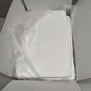 ZPECC White Bulk Flat Sheets Only Twin Size 6 Pack, Easy Sort Top Bed Sheet by Color-Coded Hem Threads, Soft Durable Brushed Microfiber Fabric Hotel Airb&bs Essentials for Hosts, 66"x96"