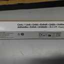 Amazon Basics Shower Door Bottom Seal Drip Rail for 3/8" Thick Glass, Clear Durable PVC, Directs Water Back, 38.7 inches Length