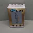 AVV Wall Sconces Set of Two, Wall Lamp Plug in with On/Off Switch, 2700K 4000K 5000K Selectable, Wall Lights for Bedroom, Living Room, Wall Decor for Bedroom, Fabric Linen Lamp Shades