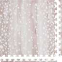 House of Noa Baby Play Mat  4x6 Fawn Brown  Set of 8 Tiles  Cushioned EVA Foam Play Mat for Floor, Soft Interlocking Baby Crawling Mats for Hard Floors