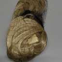 CJL HAIR Claw Clip Short Ponytail Hair Extensions DIY Bendable Metals Messy Bun Hair Piece for Wonen Straight Synthetic Fake Hairpieces Dirty Blonde