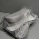 DONAMA Cervical Pillow for Neck and Shoulder,Contour Memory Foam Pillow,Ergonomic Neck Support Pillow for Side Back Stomach Sleepers with Pillowcase (Queen Size, Grey)