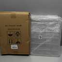 Bread Box,Large Bread Boxs for Kitchen Countertop - 4 Layers Adjustable Bread Storage Container, Clear Boxes for Kitchen Counter, Breads Box Airtight,Bread Holder,Perfect for Bagel, Muffins