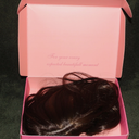 Women's Wiglet / Hair Topper - Dark Brown with Highlights - Volumizer Clip-In