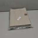 StorageWorks Closet Storage Bins, Extra Large Storage Baskets with Clear Window and Handles, Foldable Fabric Organizer for Clothes, Shelves, Brown and Beige, 3 Pack