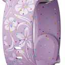 3 x Engraved Band for Apple Watch Band 38mm 40mm 41mm 42mm 44mm 45mm 46mm 49mm Women, Recycled Plastic Band for iWatch Series SE Ultra 10 9 8 7 6 5 4 3 2 (light purple)