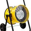 DR. INFRARED HEATER DR-PS11024 Salamander Construction 10000-Watt, Single Phase, 240-Volt Portable Fan Forced Electric Heater