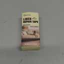 Linen Repair Tape 4x79 inch, Self Adhesive Fabric Patches, Linen Patch Tape Kit, Fabric Repair Tape for Couch Sofas, Headboards, Chairs, Pillows, Curtains, Couches - Dark Beige
