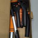 BFONS Ice Scrapers for Car Windshield, 2-in-1 Snow Scraper and Snow Brush for Car SUV Truck, Car Ice Windshield Scraper for Ice and Snow with 360 Pivoting Brush and Ergonomic Foam Grip Orange