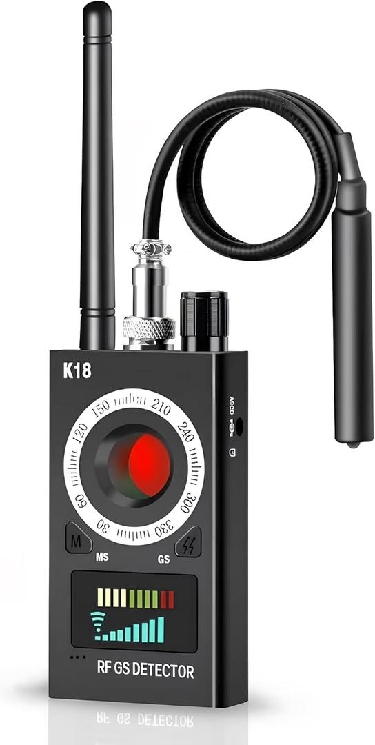 Ultimate Hidden Camera Detector: Find Spy Cams, GPS Trackers & Bugs for Travel, House & Office Privacy Protection