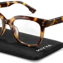 miyya Blue Light Glasses for Women & Men – Oversized UV & Blue Light Blocker Chunky Frames, Stylish Eyewear Accessories