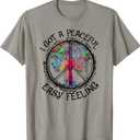 I Got Peaceful Easy Feeling Tshirt  Hippie Peaceful Shirt TShirt Size XS
