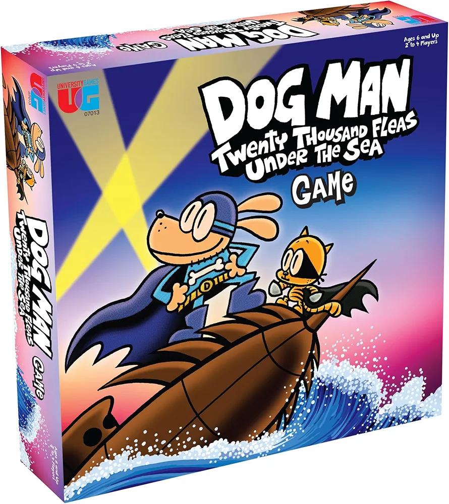 University Games, Dog Man Twenty Thousand Fleas Under The Sea Game, Based on The Book by Dav Pilkey