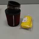 62mm Mini Bike Air Filter for Predator 212cc 224cc for Coleman CT200U CT200U-EX BT200X KT196 Go Kart for Baja for Warrior MB200 196cc for Honda GX160 GX200 420cc GX390 Clone Engine Performance Parts