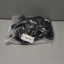 Men's Waffle Tracksuit 2 Pieces Set Casual Long Sleeve Zip Up Sweatsuits Solid Athletic Jogging Suit Sets (Black, S)