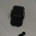 Lamicall 2026 Wider Clamp & Metal Hook Car Phone Holder Vent [Thick Cases Friendly] Phone Holders for Your Car Mount Valentines Day Gift Automobile Hands Free Vehicle Air Vent for iPhone 16 15 Pro Max (Black)