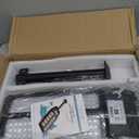 Deepn Solar Lights Outdoor 8000W, Solar Street Lights Outdoor Waterproof, 480 LED Security Flood Light 7000K Street Light 300000LM with Motion Sensor & Dusk to Dawn for Pathway & Yard, LA065W, 1 Pack