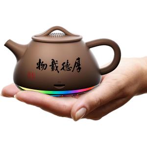 Portable Mini Bluetooth Speaker Wireless, Cute Style, Little TF Card Speaker, Teapot Decor Kitchen Room Table Desk, Night Lights, Ideal Gift for Boy Girl Kids Teens Men Women