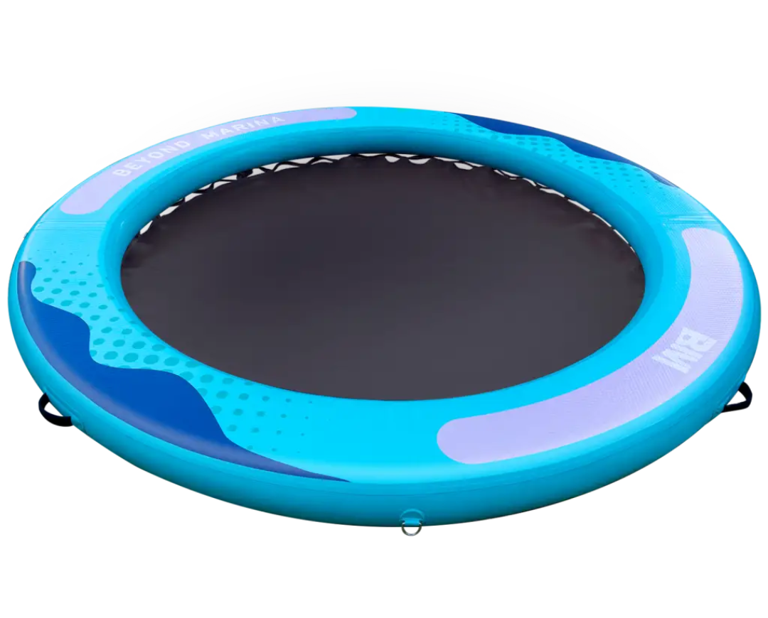Inflatable Floating Platform 8x6x6 with Repair Kit for Up to 6 People