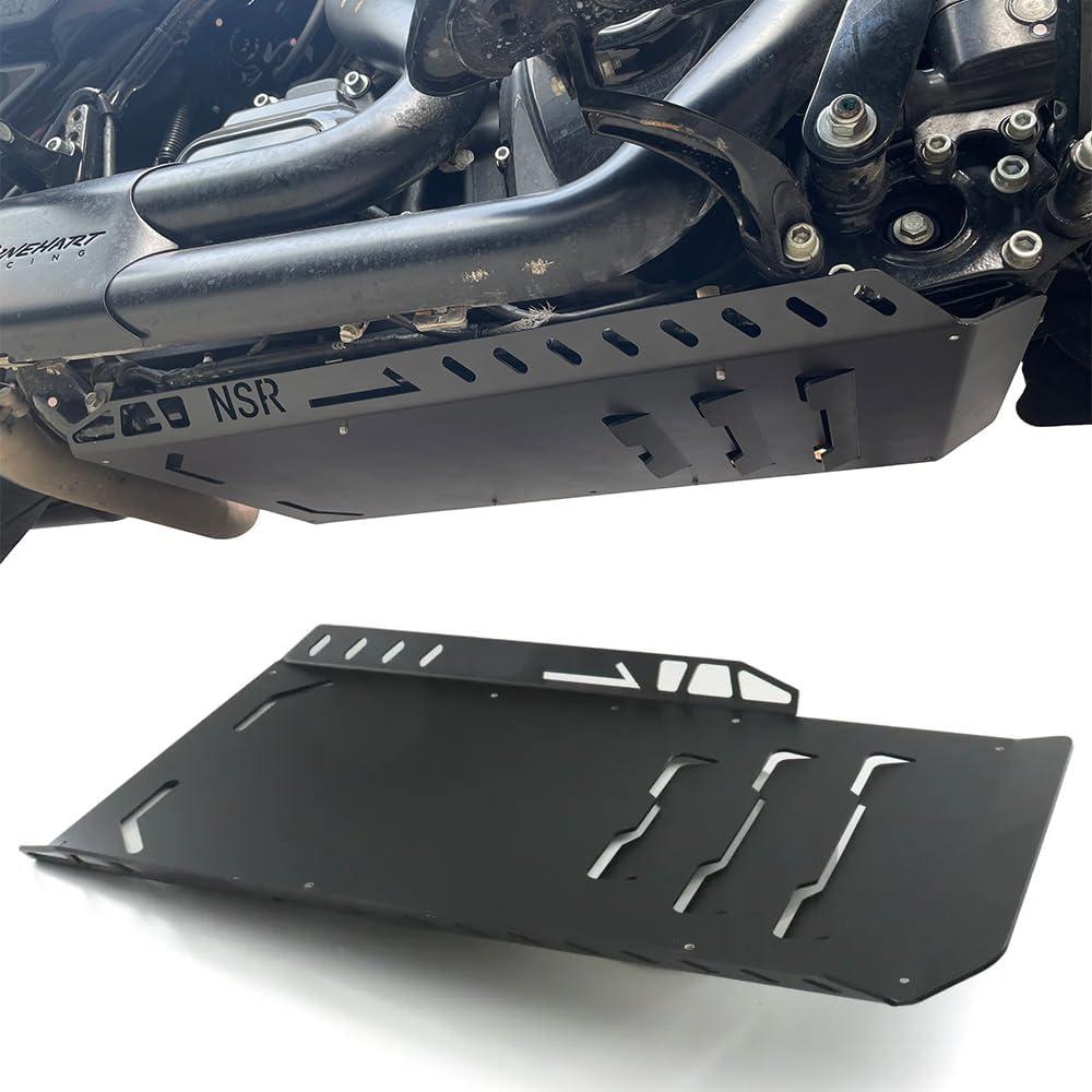 Motorcycle Skid Plate for Harley Touring Street Glide Road Glide CVO 121 Road Glide ST 2024 Aluminium Skid Plate Lower Engine Base Chassis Guard Kit Accessories