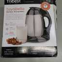 Tribest Soyabella SB-130 Deluxe Automatic Nut Milk Maker & Soy Milk Maker Machine, White/Stainless Steel (Large)