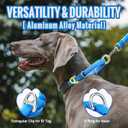Arblina Martingale Collar for Dogs Large  Heavy Duty Buckle Dog Collar with Tag Ring Reflective Nylon Gradient Dog Collar No Pull Training Collar, L