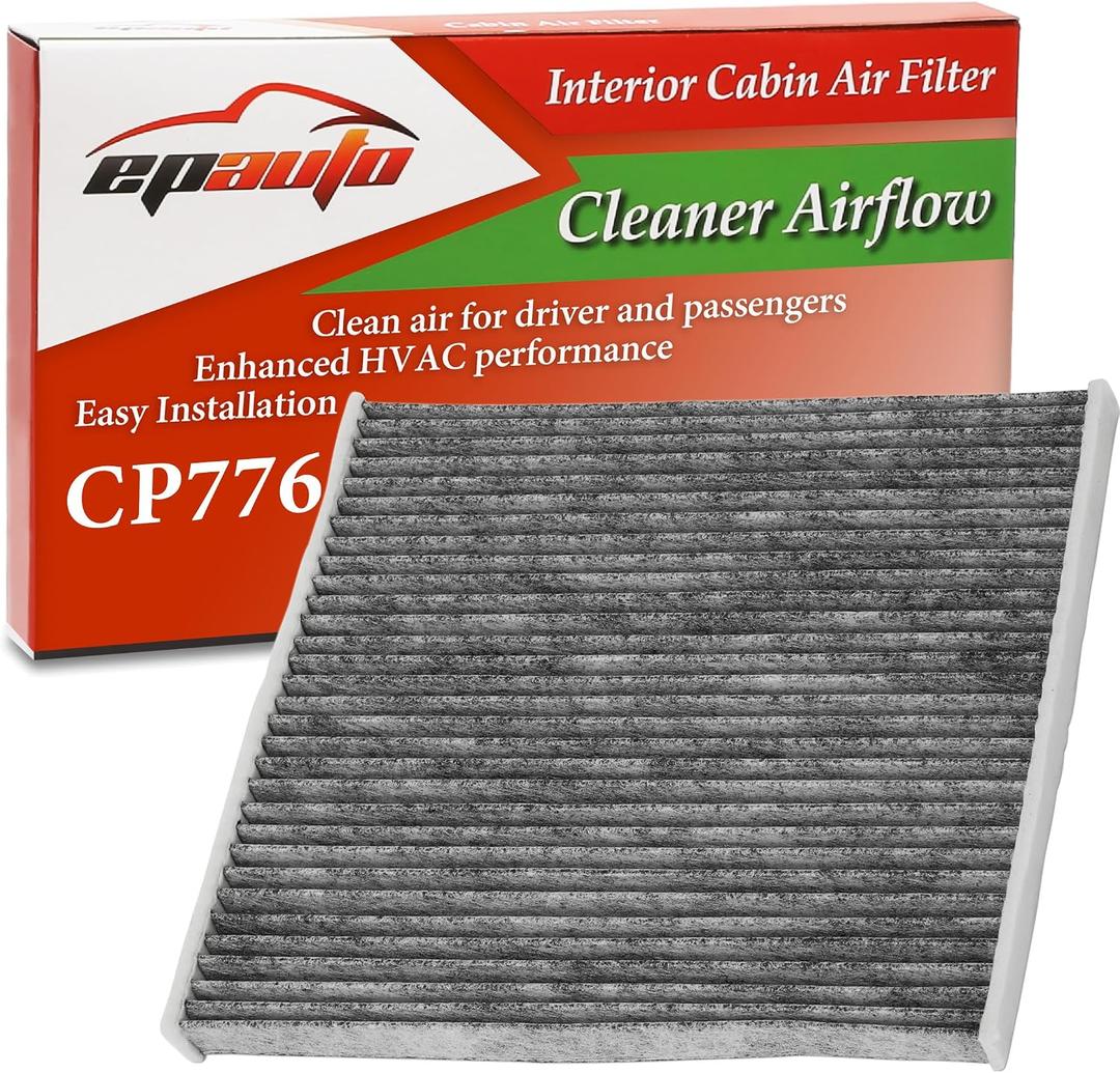 EPAuto CP776 (CF11776) Cabin Air Filter with Activated Carbon Replacement for Nissan Altima (2013-2018), Maxima (2016-2023), Murano (2015-2024), Pathfinder (2013-2020), Infinit QX60 (2014-2020)