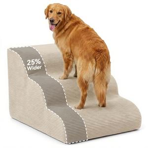 Dog Steps for Bed, Large Dog Stairs for Dogs to Get On Bed & Couch