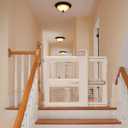 Safety 1st Baby Gates for Doorways, Pressure Mount Lift, Lock and Swing, Dog Gates, Hardware Gate for Stairs, Fits 28"-42" Wide