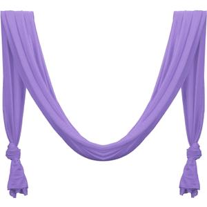 Active Silk Aerial Yoga Swing Hammock Kit for Improved Yoga Inversions Flexibility & Core Strength (Purple)