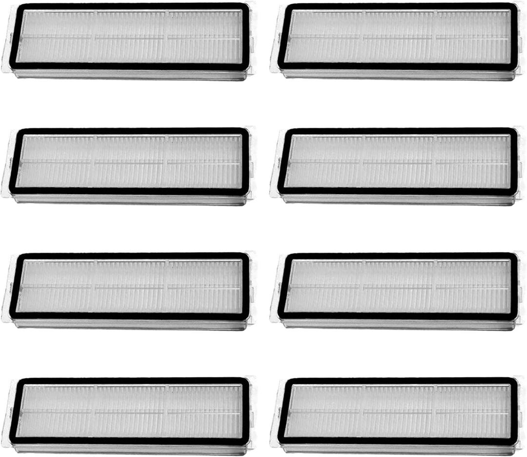 (8 Pack) Replacement HEPA Filters Compatible with Dreame D20 Pro Plus, D10 Plus, D10s Plus, L10s Pro Gen 2,D10 Plus Gen 2,L10-Prime, L10-Ultra Robot Vacuums