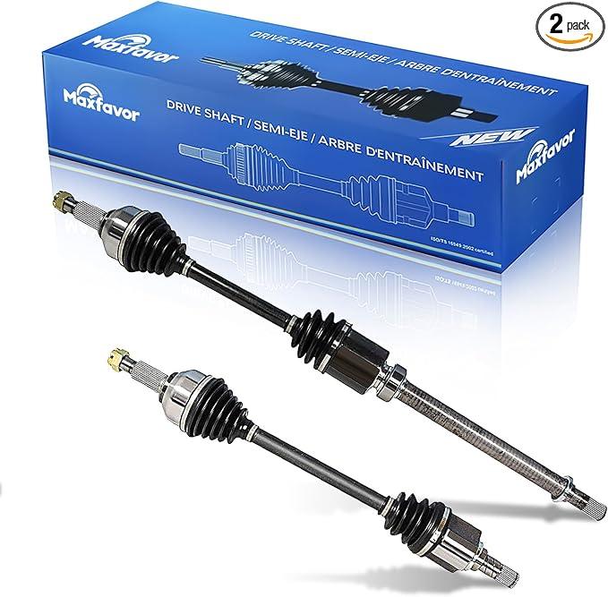 CV Axle FWD Front Compatible with Nissan Altima 2013 2014 2015 2016 2017 2018 CV Axles S SL SV SR Base Advance Sense 2.5L Auto Trans, 2 Pieces Driver Passenger Left Right Side CV Joint