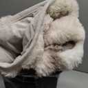 EverGrace Ultra Soft Luxury Fluffy Faux Rabbit Fur Throw Blanket, Thick Warm Bubble Throw for Bed, Cozy Plush Reversible Blankets for Couch, Chair, Sofa, Light Grey, 50x60 Inches