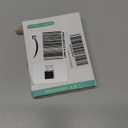 MT-VIKI Ethernet Splitter 1 to 2 High Speed 1000Mbps, Gigabit Dual RJ45 Splitter Adapter for Cat5/5e/6/7/8 Cable [Aluminum Case with Power Cable]