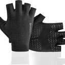 ROCKBROS Cycling Gloves - Half Finger MTB & Road Biking Gloves for Men & Women - Absorbing Gel Pad, Anti-Slip, Breathable