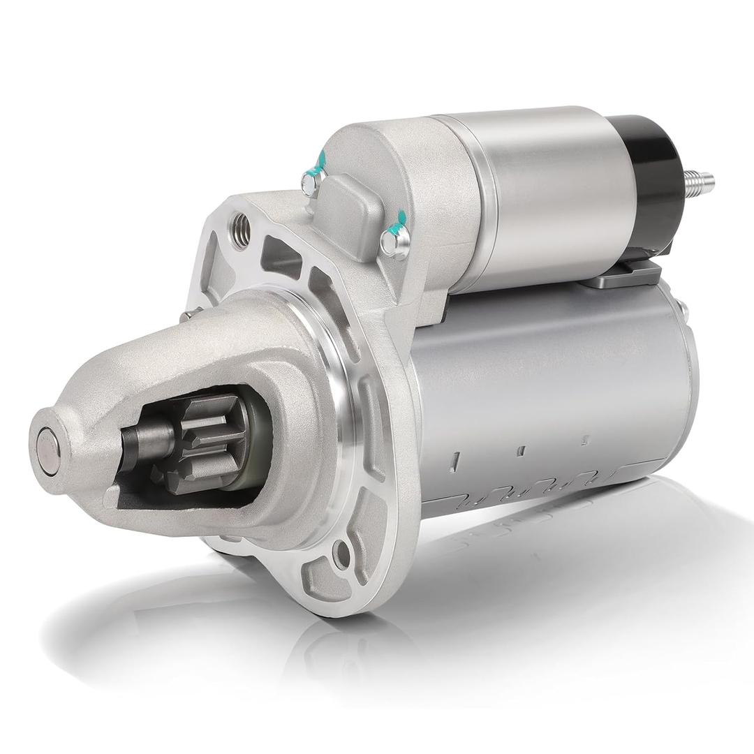 19185N Starter Motor Compatible with Chrysler 300 2011-2016, Dodge Challenger/Charger/Durango 2011-2016, Jeep Grand Cherokee 2013-2015, Ram 1500 2013-2014 V6 3.6L for 19185 428000-7210 04801852AB
