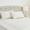 Modern Threads Silky Soft Microfiber and Wrinkle Free Sheets - Luxurious Microfiber Bed Sheets Includes Flat Sheet, Fitted Sheet with Deep Pockets, & Pillowcases Sweet Rose Gold, Full