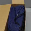 LUMARA Toddler Airplane Bed - Inflatable Airplane Bed for Toddlers, Plane Baby Mattress for Kids - Blow Up Air Mattress for Child Flight Sleep with Safety Belt, Innovative Valves, No Pump Needed (Blue)