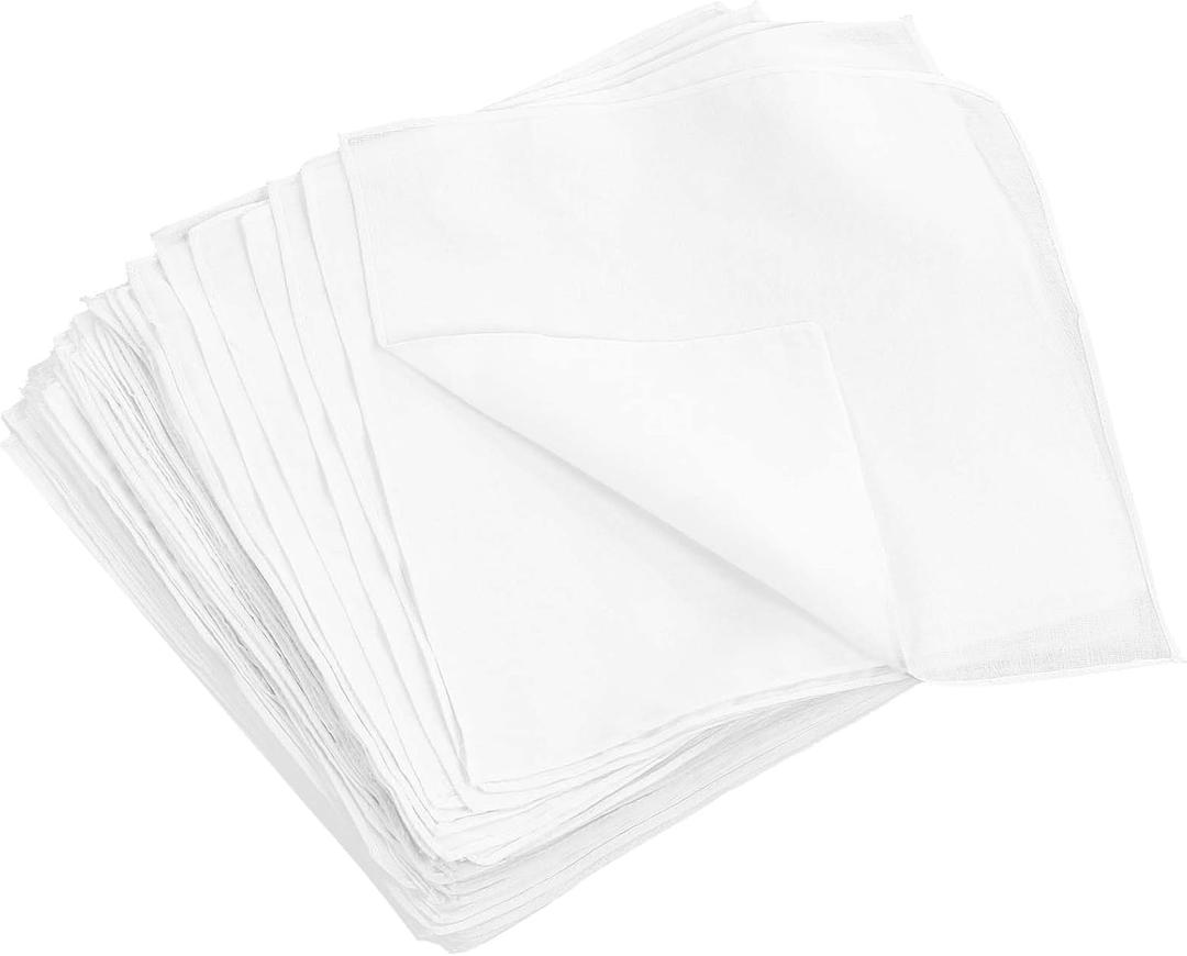 100 Pieces 10 x 10 Inches Cotton Fabric Precut Fabric Solid Colors Fabric Squares Quilting Fabric Bundles Cotton Fabric for Sewing Making for Craft Lovers