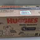 Huggies Little Movers Diapers Size 8, 76 Count (2 Packs of 38)
Double Grip Strips, Blowout Protection, Secure Flexible Fit, Up to 12-Hour Protection, Dry Touch Liner, Wetness Indicator