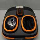 Foot Massager Machine with Heat, Upgrade 6 Airbags 29 Nodes Deep Rolling, Compression, Ankle Kneading, Shiatsu Foot Massager for Neuropathy Plantar Fasciitis, Gifts for Men Women Fits Up to 13" (15.35in)