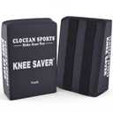Soft Cushioned Catcher Knee Support, Multi Sided Design Catcher Knee Pads, Baseball Softball Catcher Sitting Pad Behind the Knee, Catcher's Gear Knee Wedge to Relieve Stress for Youth Kid