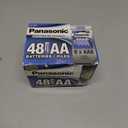 Panasonic Energy Corporation LR6XE/48PC Platinum Power AA Alkaline Battery, 48 Pack