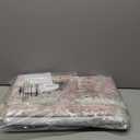 Hallway Washable Runner Rug: 3x5 Abstract Modern Soft Stain Resistant Non-Slip Backing Runner for for Entryway Kitchen Laundry Living Bathroom - Pink