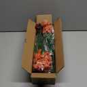 Geegoods Artificial Mum Flowers for Outdoors, 16 Bundles UV Resistant Faux Plastic Mum Flowers for Halloween Front Door Porch Patio Yard Balcony Decor (Mix Color)